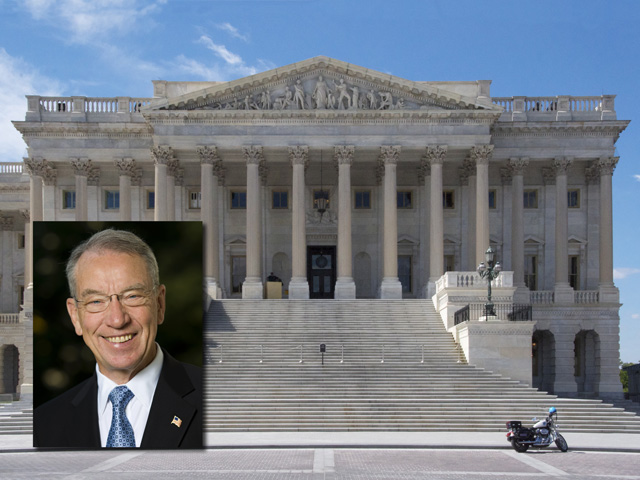 Sen. Charles Grassley told reporters Tuesday that he and four other senators who requested a meeting with the president on the RFS have not heard back from the White House. (DTN file photo by Nick Scalise)